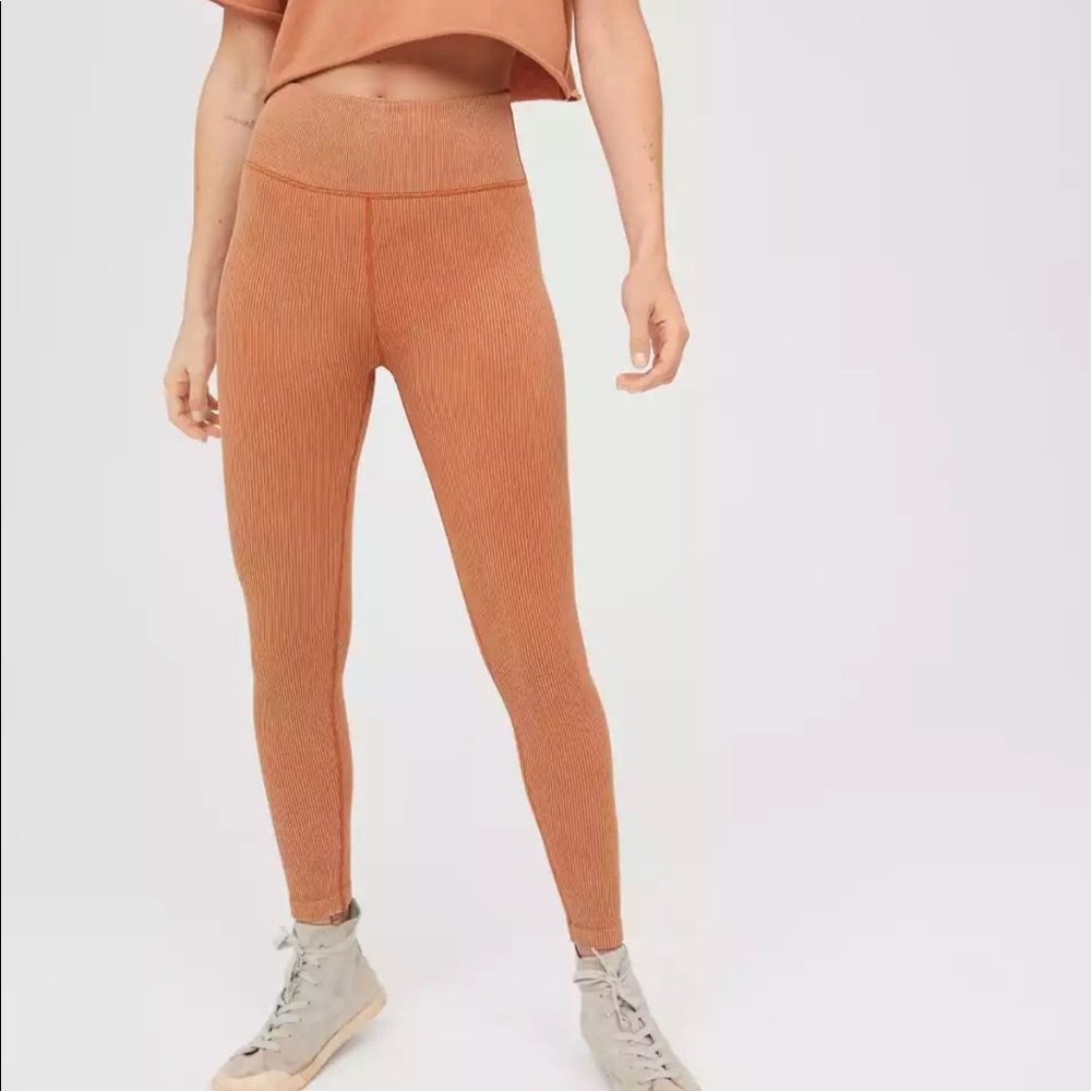 Aerie offline ribbed leggings